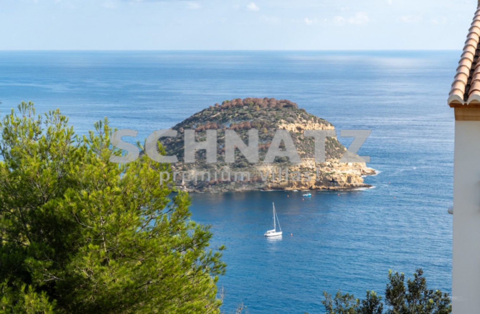 Villa en venta con fantásticas vistas al mar y a la isla de Portichol de Jávea