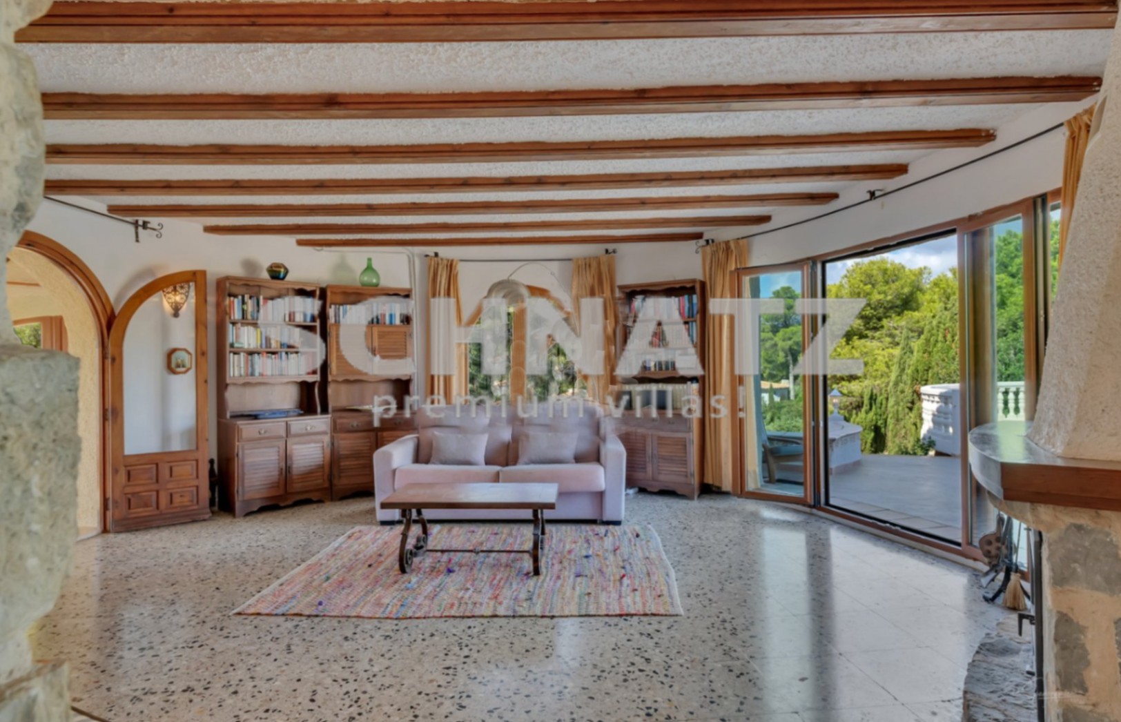 Villa en venta con fantásticas vistas al mar y a la isla de Portichol de Jávea