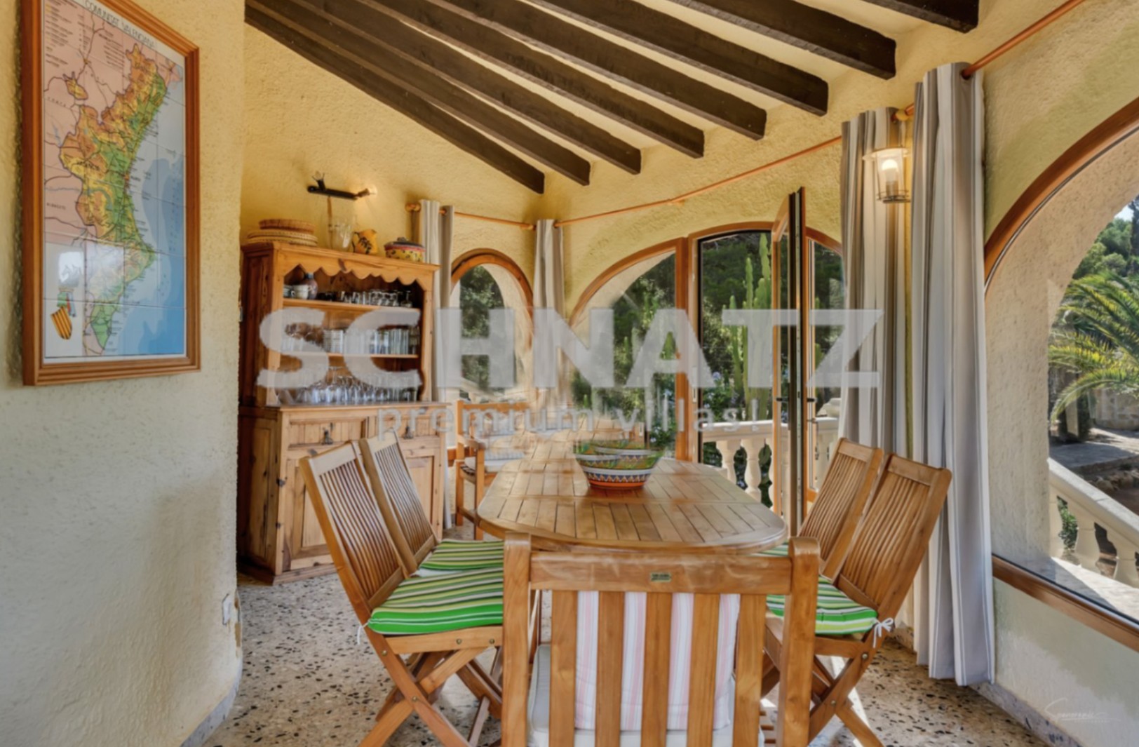 Villa en venta con fantásticas vistas al mar y a la isla de Portichol de Jávea