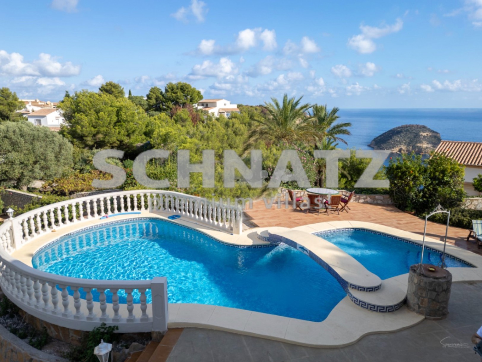 Villa en venta con fantásticas vistas al mar y a la isla de Portichol de Jávea