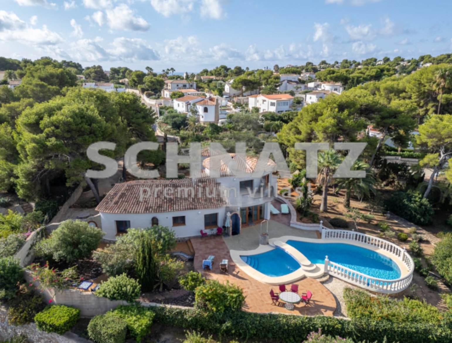 Villa en venta con fantásticas vistas al mar y a la isla de Portichol de Jávea
