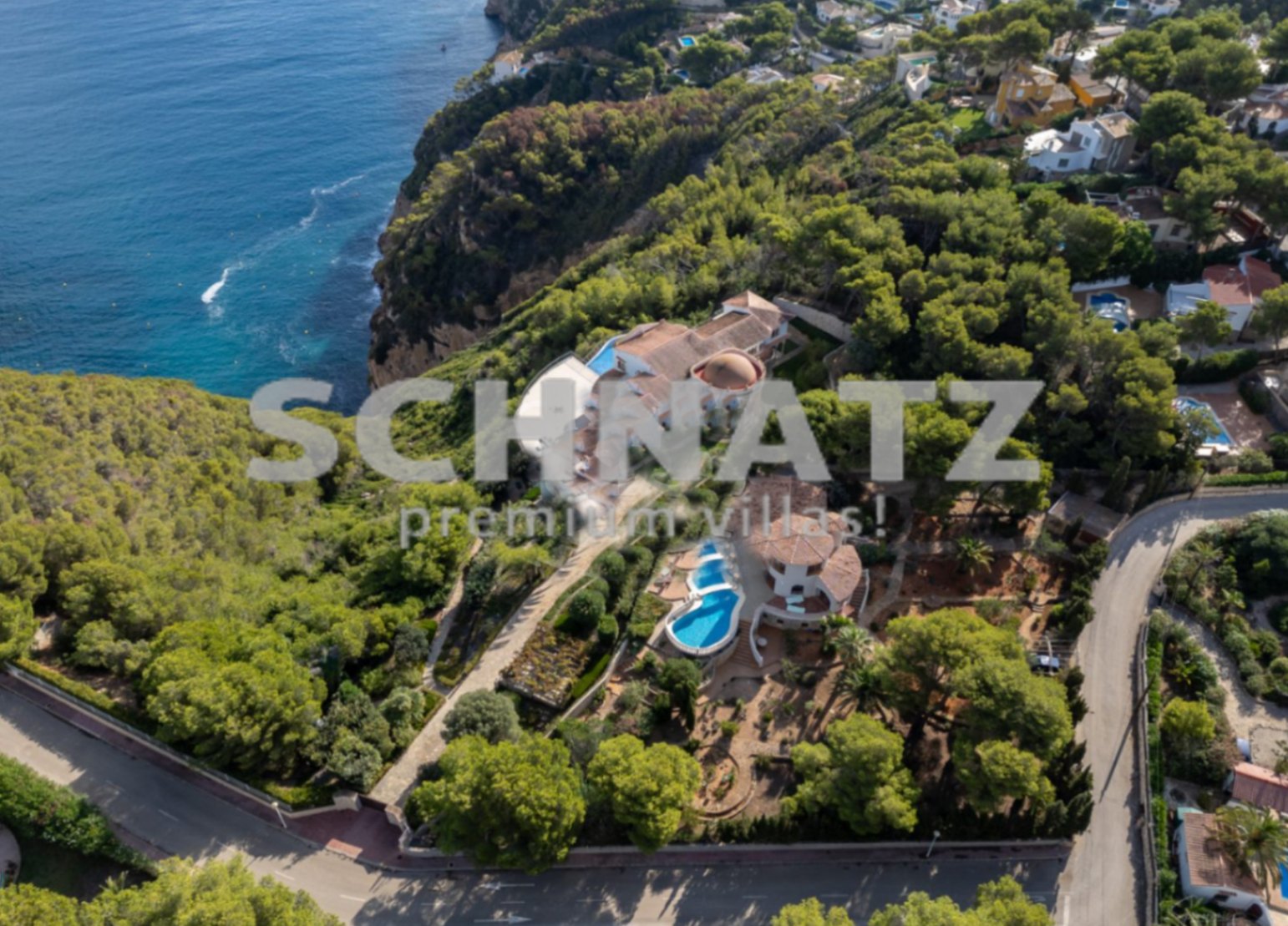 Villa en venta con fantásticas vistas al mar y a la isla de Portichol de Jávea