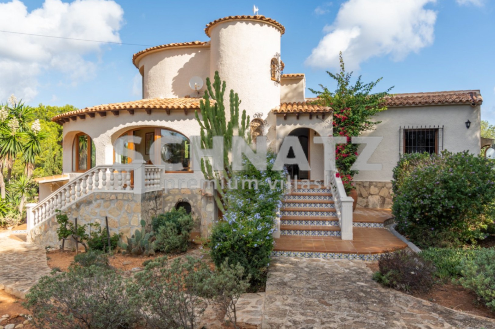Villa en venta con fantásticas vistas al mar y a la isla de Portichol de Jávea