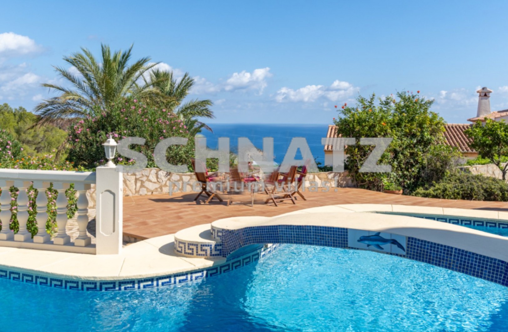 Villa en venta con fantásticas vistas al mar y a la isla de Portichol de Jávea
