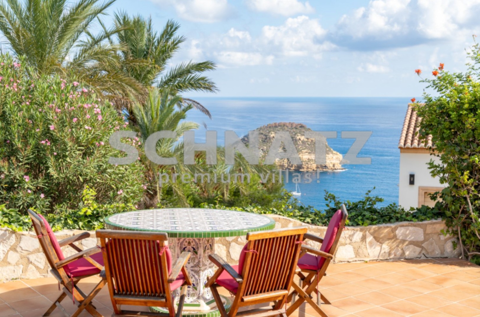 Villa en venta con fantásticas vistas al mar y a la isla de Portichol de Jávea
