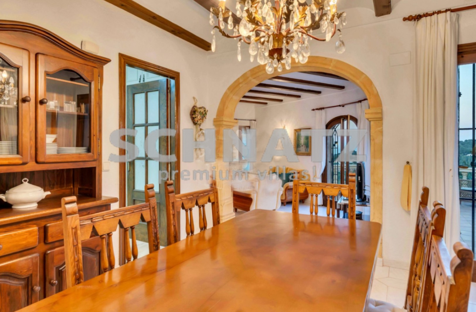 Villa con impresionantes vistas al mar en venta en Jávea