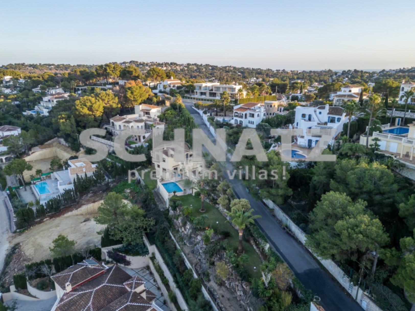 Villa con impresionantes vistas al mar en venta en Jávea