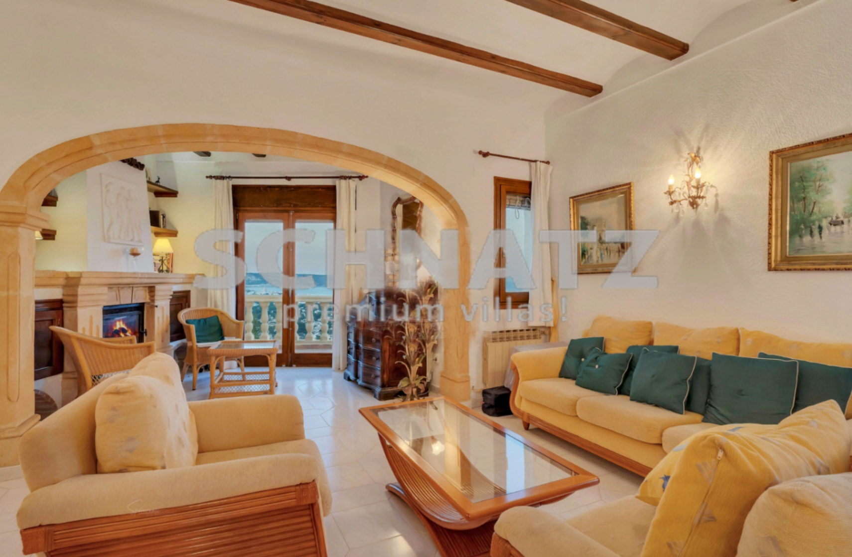 Villa con impresionantes vistas al mar en venta en Jávea