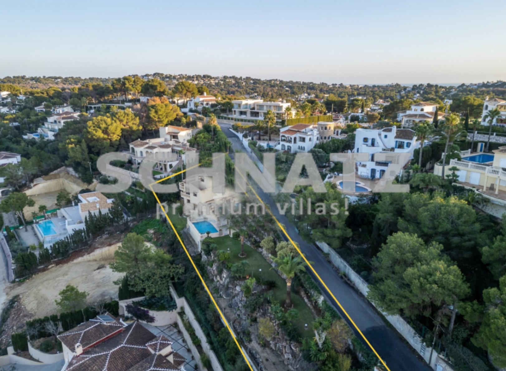 Villa con impresionantes vistas al mar en venta en Jávea