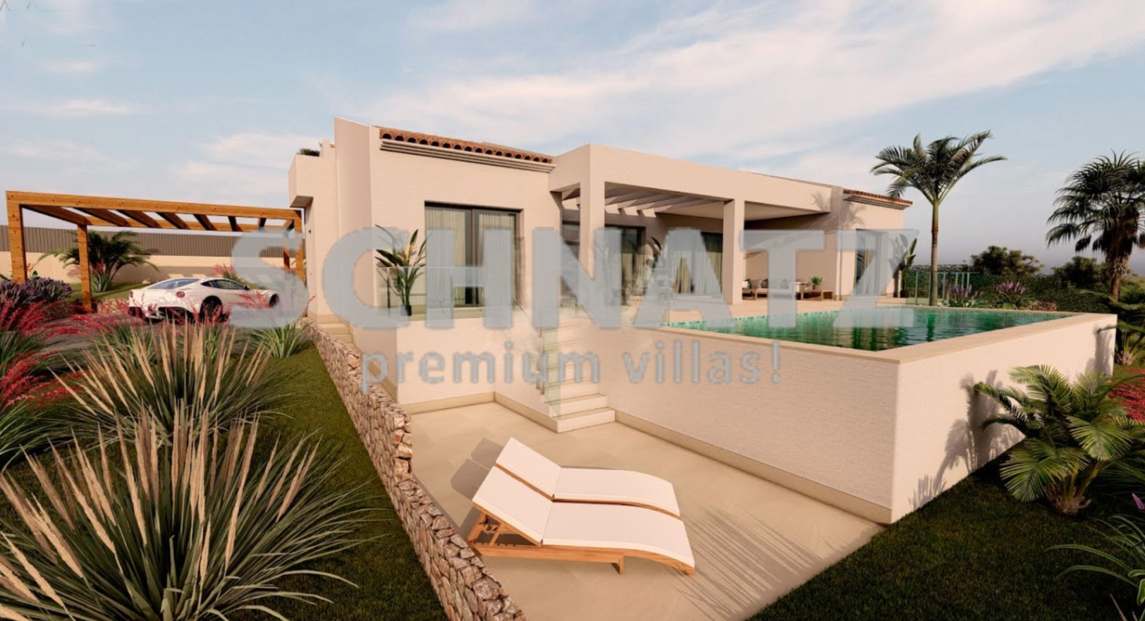 Villa moderna de nueva construcción en venta en Jávea
