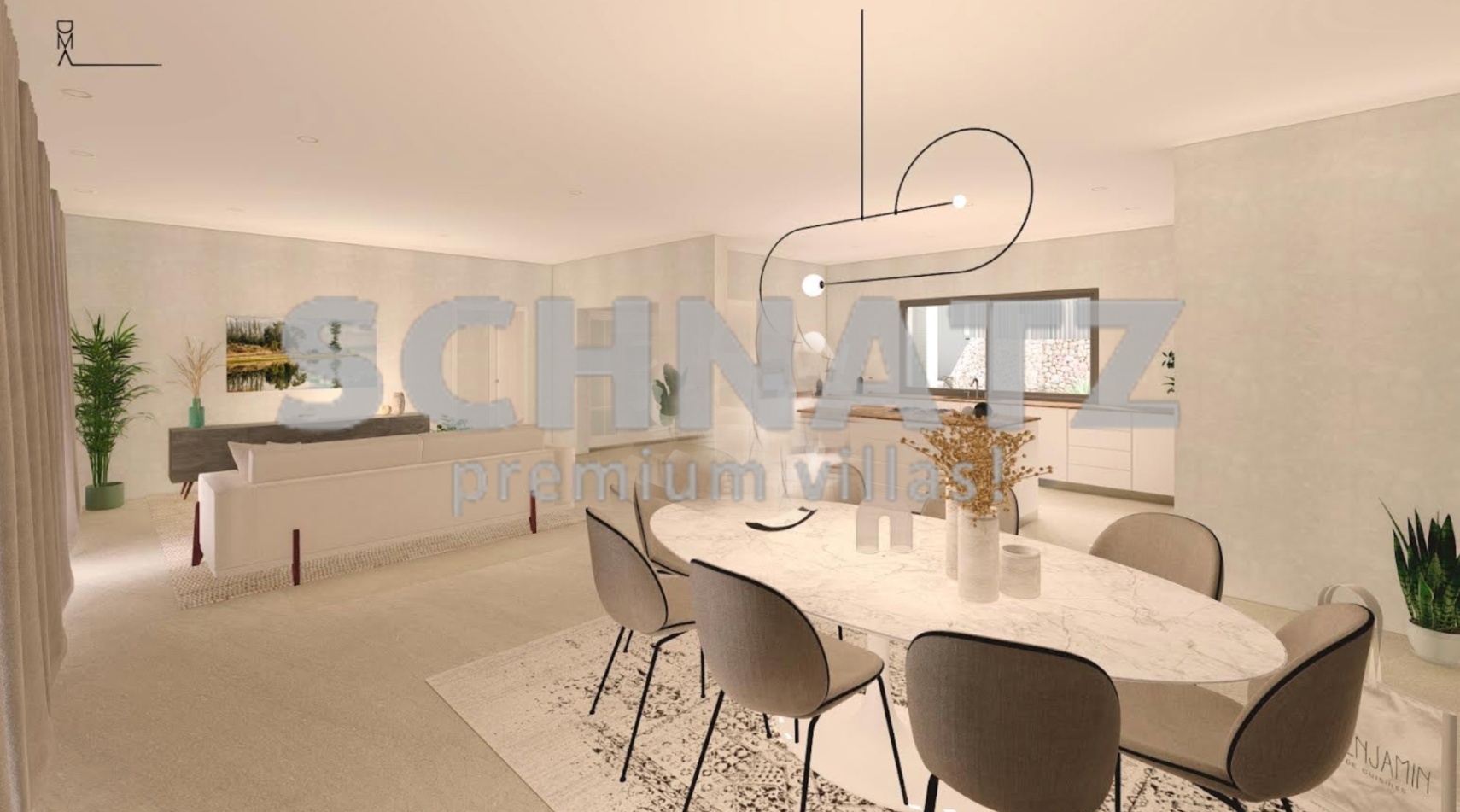 Villa moderna de nueva construcción en venta en Jávea