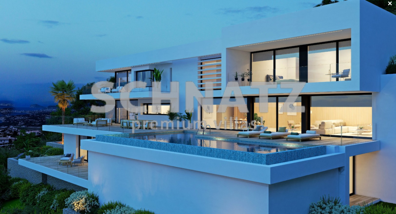 Villa de lujo de nueva construcción con vistas panorámicas al mar, en venta en Cumbre del Sol