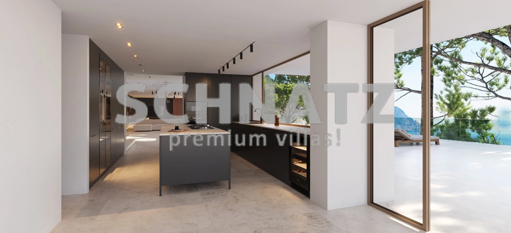 Villa de lujo de nueva construcción con vistas panorámicas al mar, en venta en Cumbre del Sol