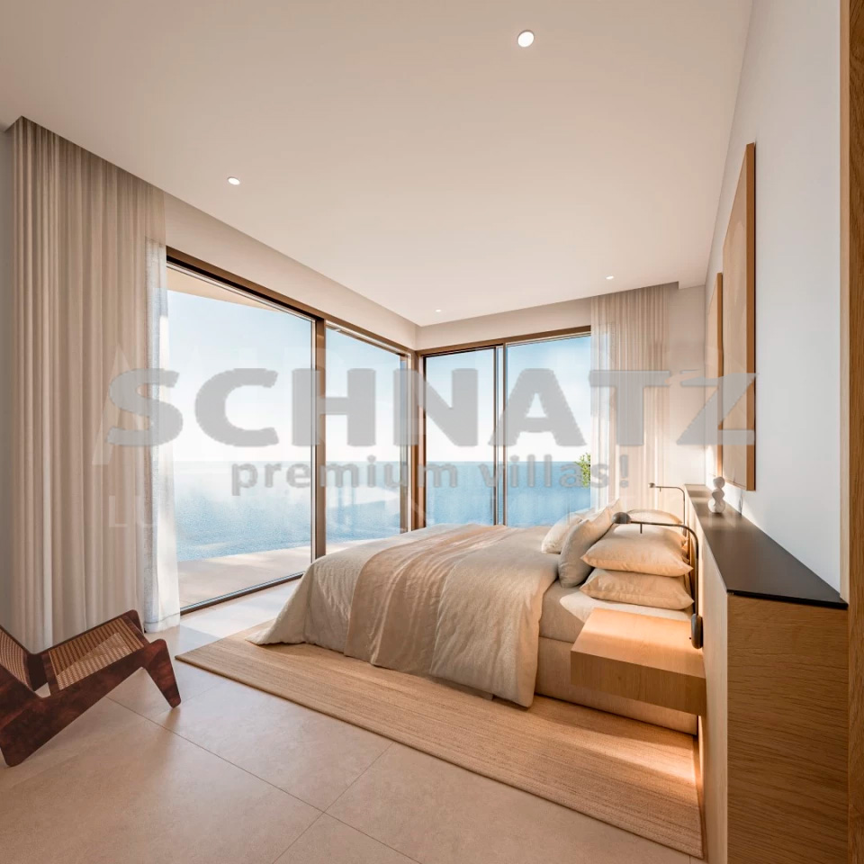Villa de obra nueva con vistas panorámicas al mar en venta en Jávea