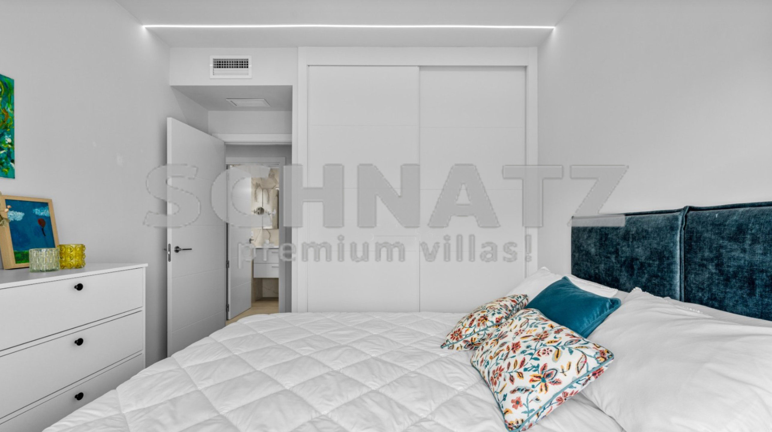 Precioso ático con vistas al mar en venta en Villamartín, Orihuela Costa