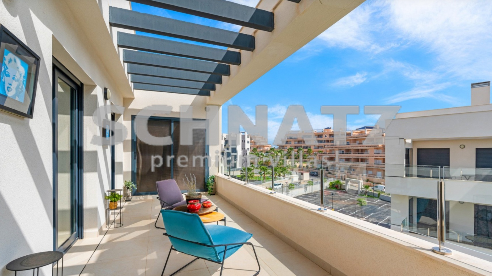 Precioso ático con vistas al mar en venta en Villamartín, Orihuela Costa