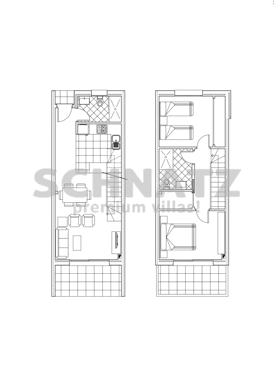 Casas adosadas de obra nueva en venta en Sagra