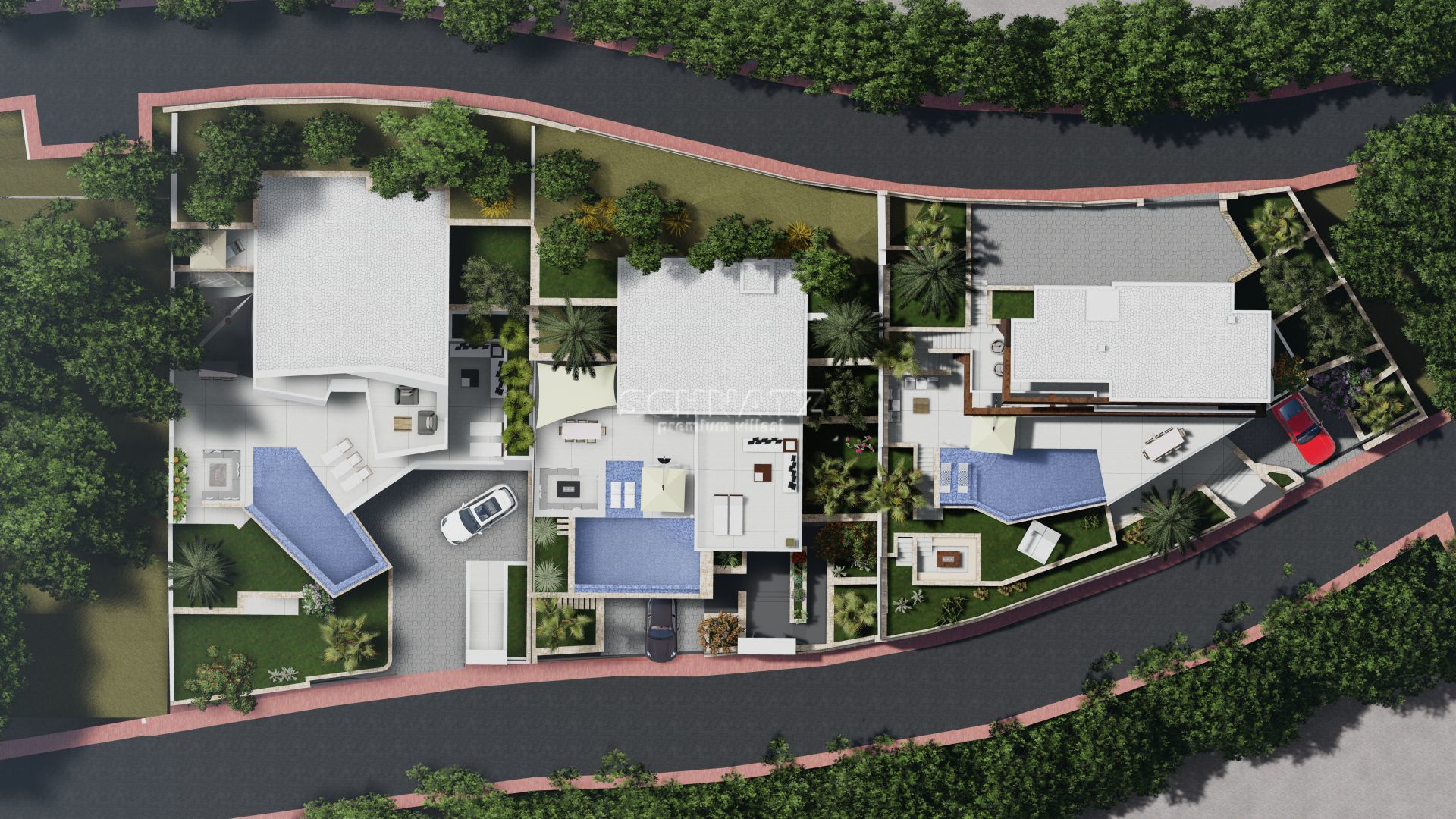 Nieuwbouw met zeezicht in Calpe