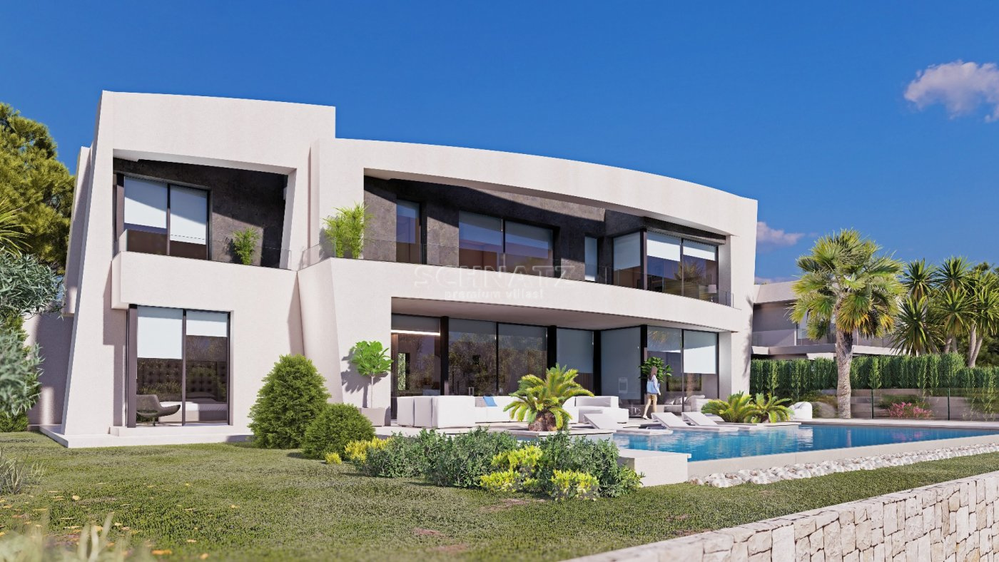Hermosa villa con vistas panorámicas