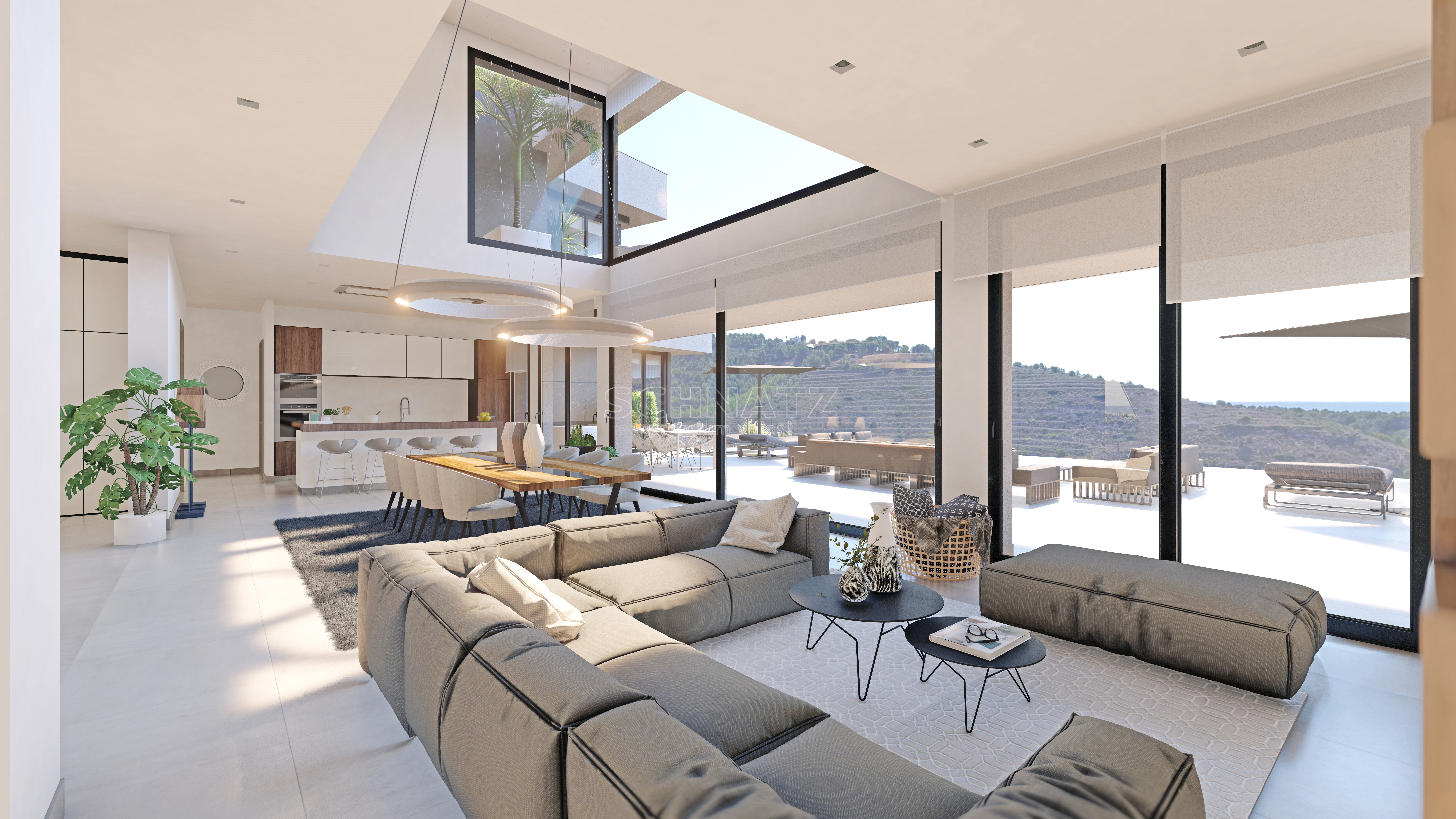 Projet de villa moderne avec vue panoramique à Calpe