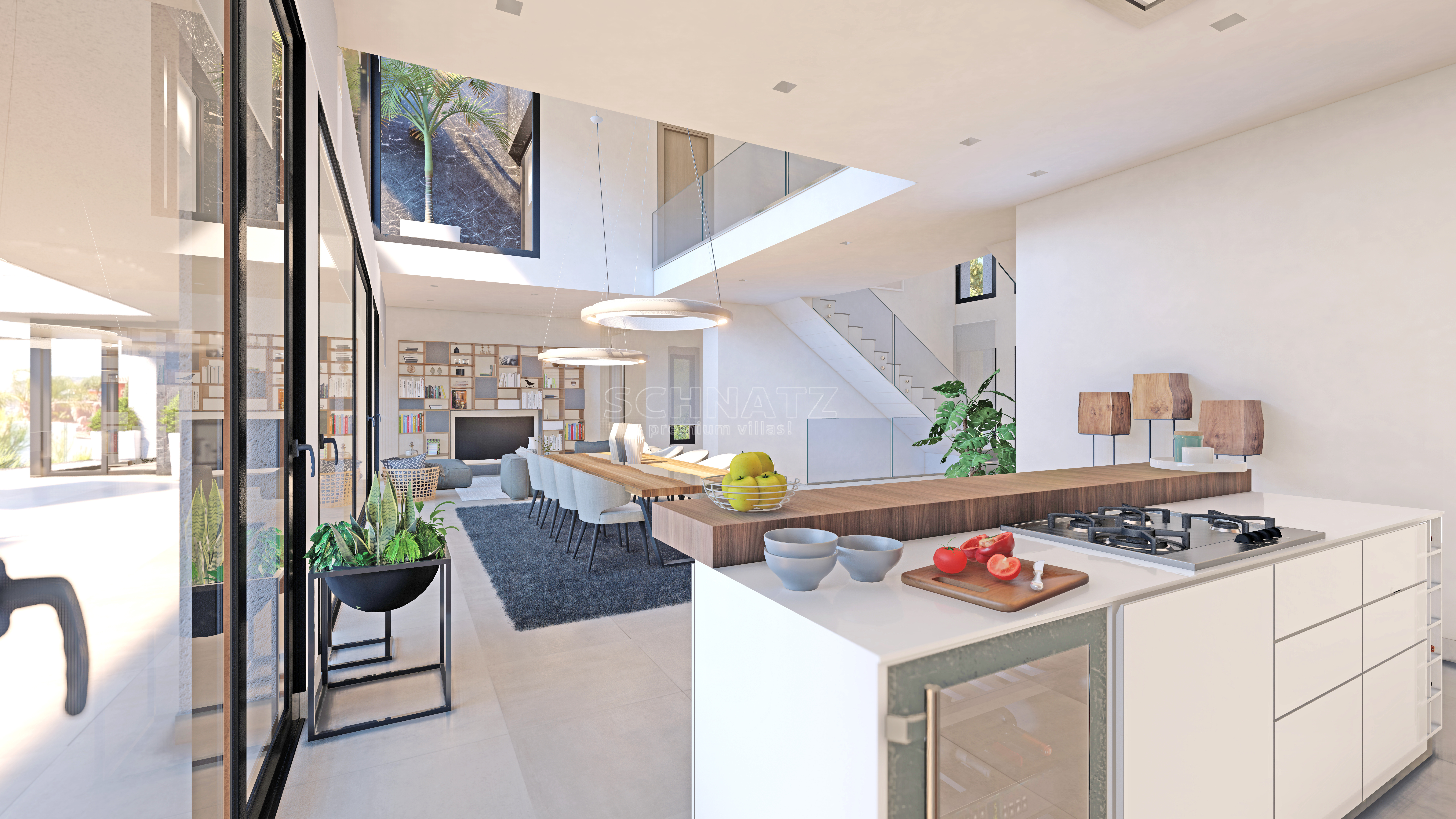 Projet de villa moderne avec vue panoramique à Calpe