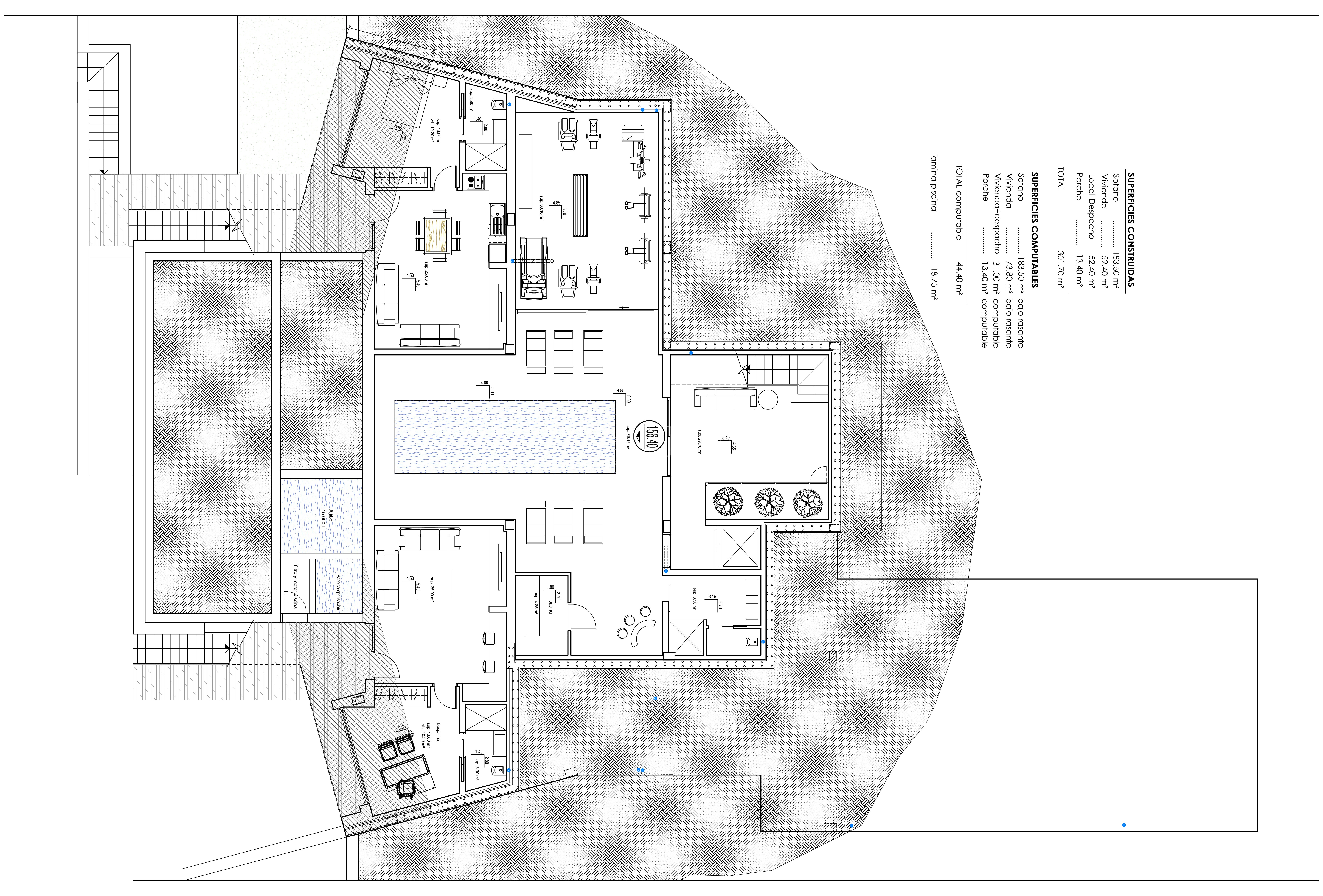 Projet de villa moderne avec vue panoramique à Calpe